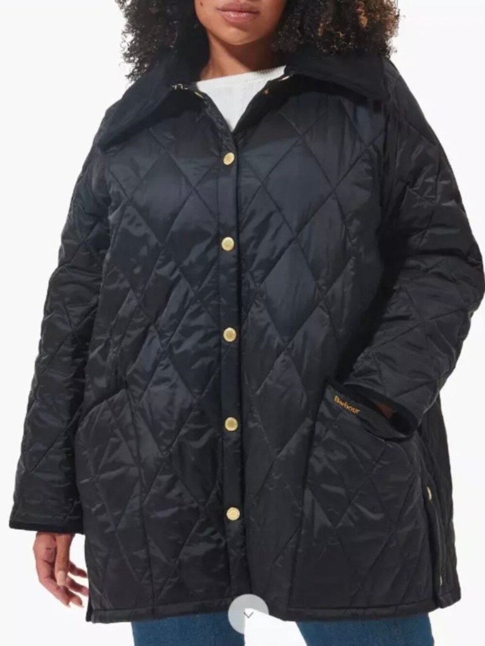 Barbour Liddesdale Quilted Jacket (Black, 1X) - Picture 2 of 6